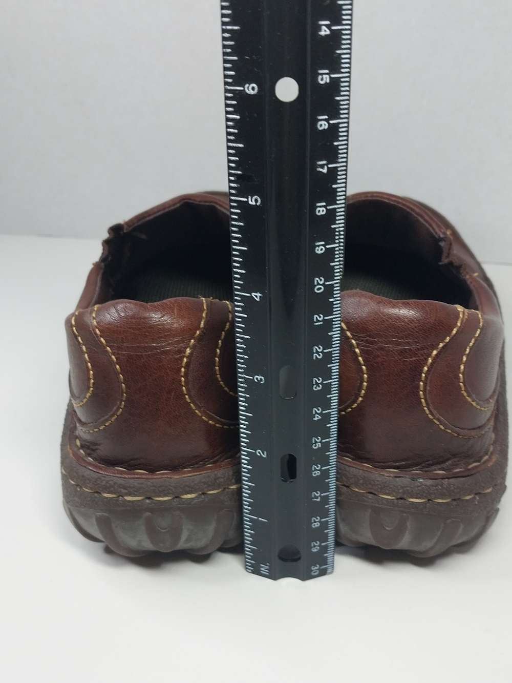 Born Shoes Womens Size 7 M Slip On Brown Leather Gorepore Granola Chic - Picture 6 of 12